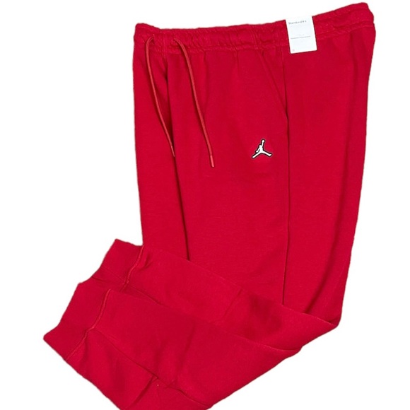 Jordan Pants New Large Nike Air Jordan Jumpman Red White Sweatpants